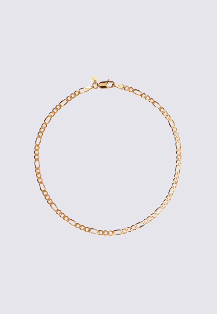 Figaro Chain Bracelet - Fine