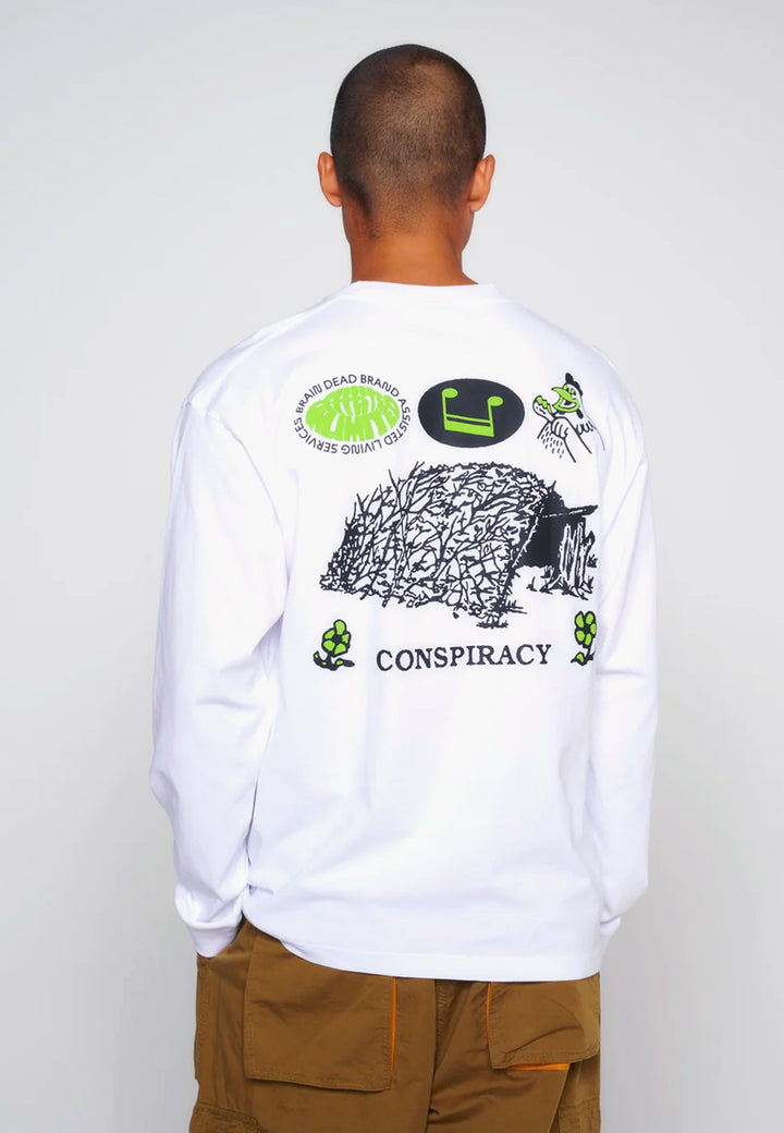Conspiracy L/S T-Shirt - White