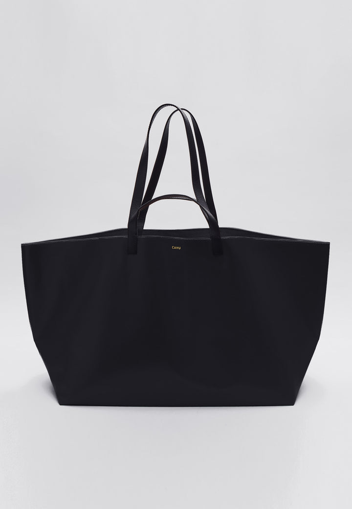 Le Pratique Large Zip Bag - Black