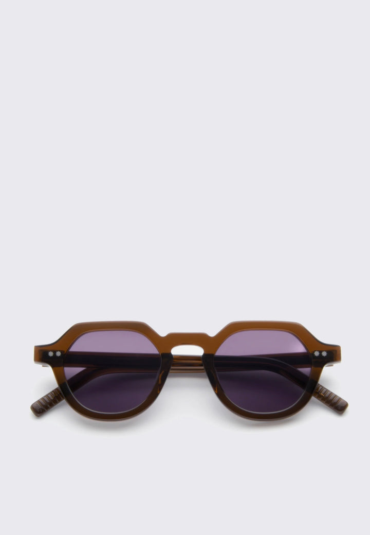 Lola Sunglasses - Brown / Purple