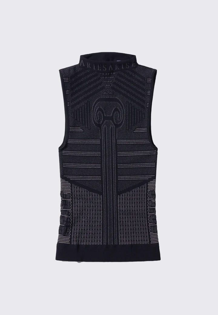 Base Layer Vest - Black/Grey