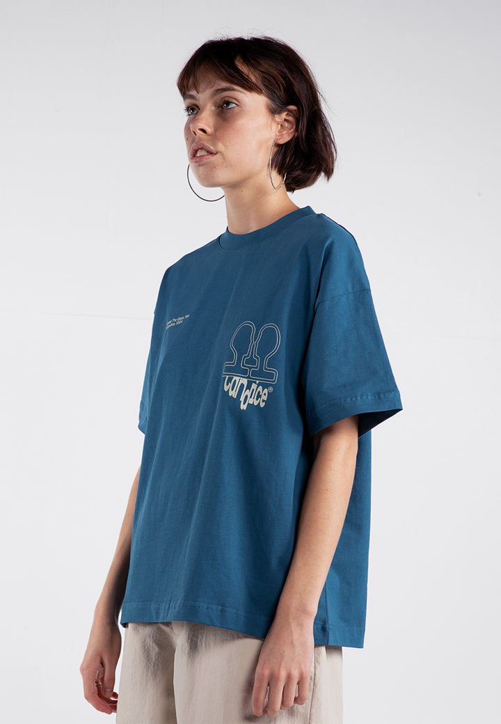 Connect T-Shirt - Mid-Blue