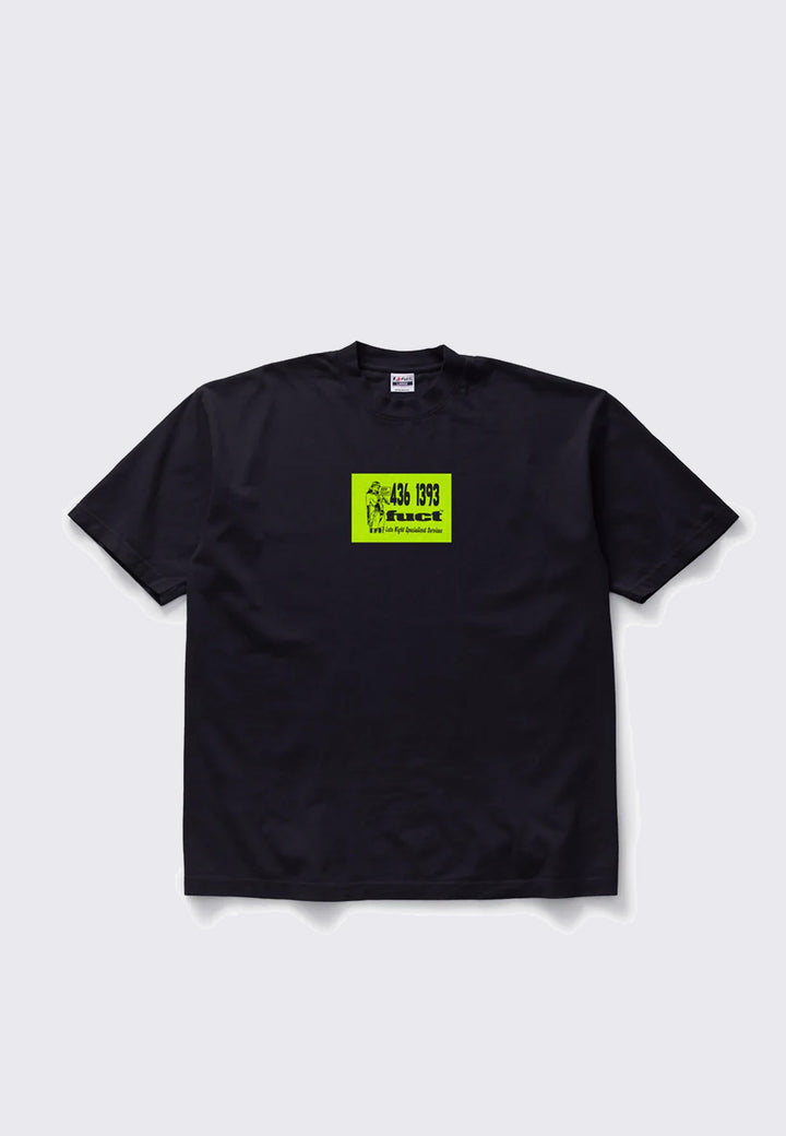 Escort Card T-Shirt - Black