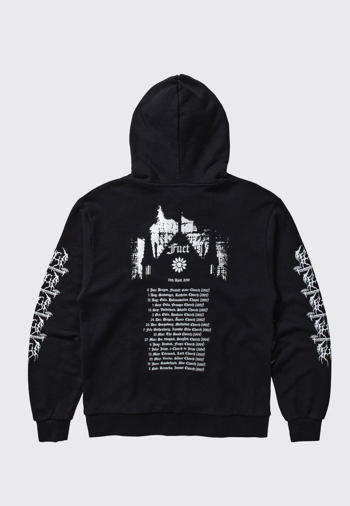 Let Chaos Reign Hoodie - Black