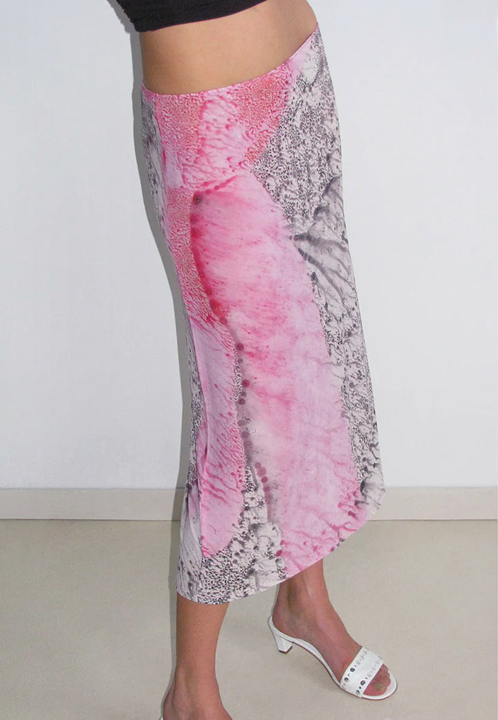 Lace Skirt - Fuchsia