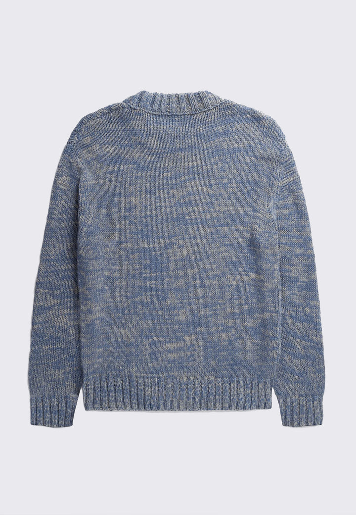 Rasmus Cotton Mouline Sweater - Clay