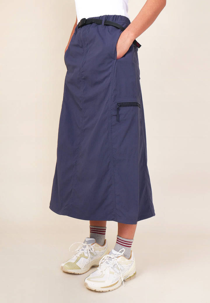 Softshell Nylon Skirt - Navy
