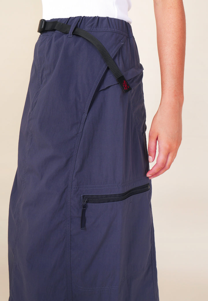 Softshell Nylon Skirt - Navy