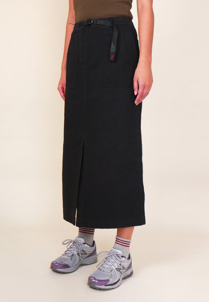 Long Baker Skirt - Black
