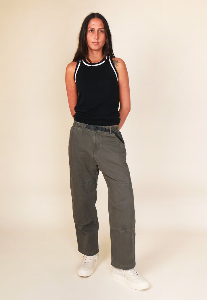Canvas Double Knee Pant - Dusted Slate