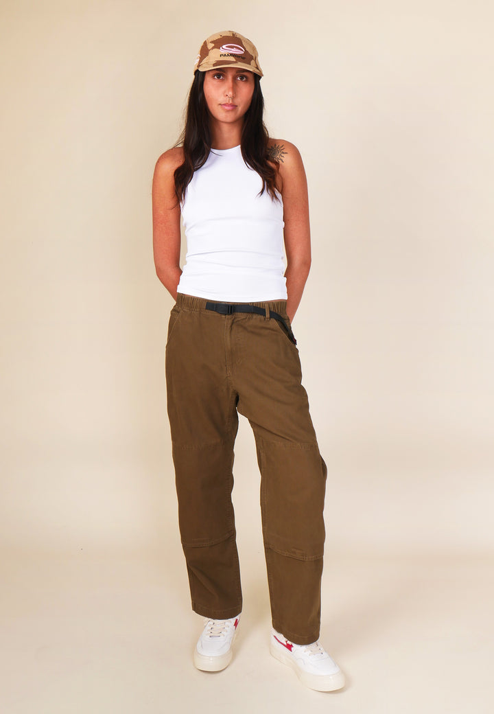 Canvas Double Knee Pant - Dusted Olive