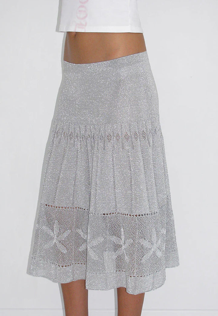 Volga Skirt - Silver