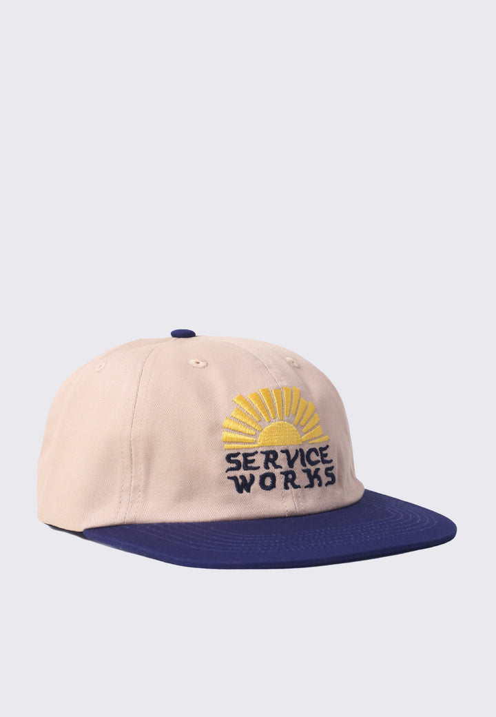 Sunnyside Up Cap - Off White/Navy