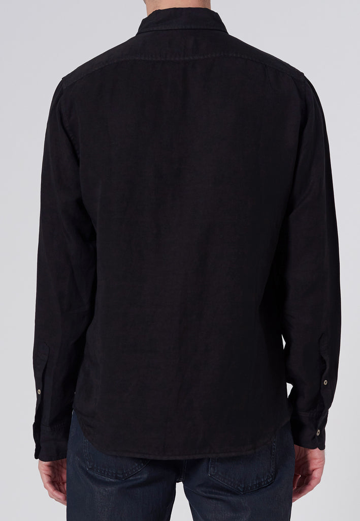 Neuw Denim | Buy Curtis Tencel Shirt - Black online | Good As Gold, NZ