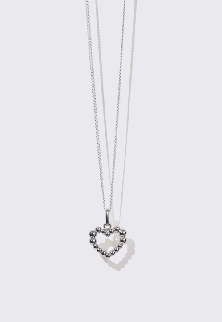 Fizzy Heart Charm Necklace