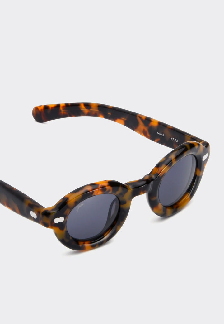 Kaya Inflated Sunglasses - Tortoise / Black