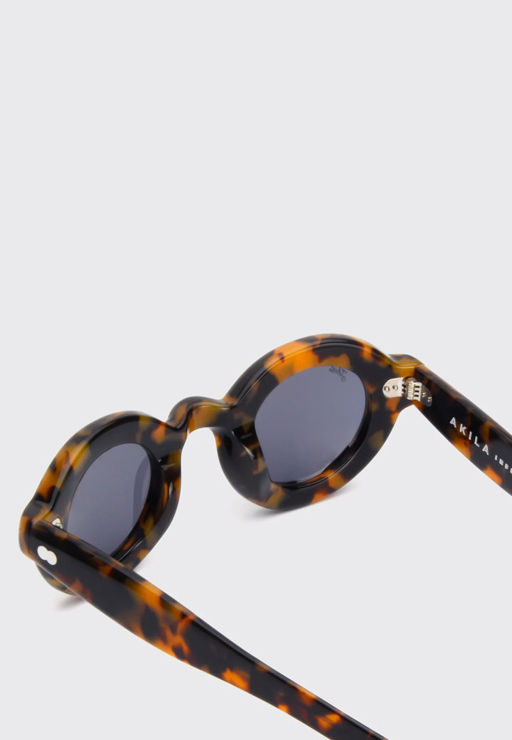 Kaya Inflated Sunglasses - Tortoise / Black