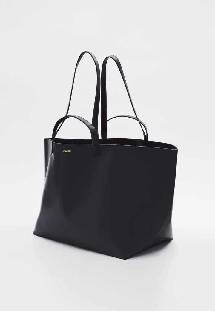 Le Pratique Medium Zip Bag - Black