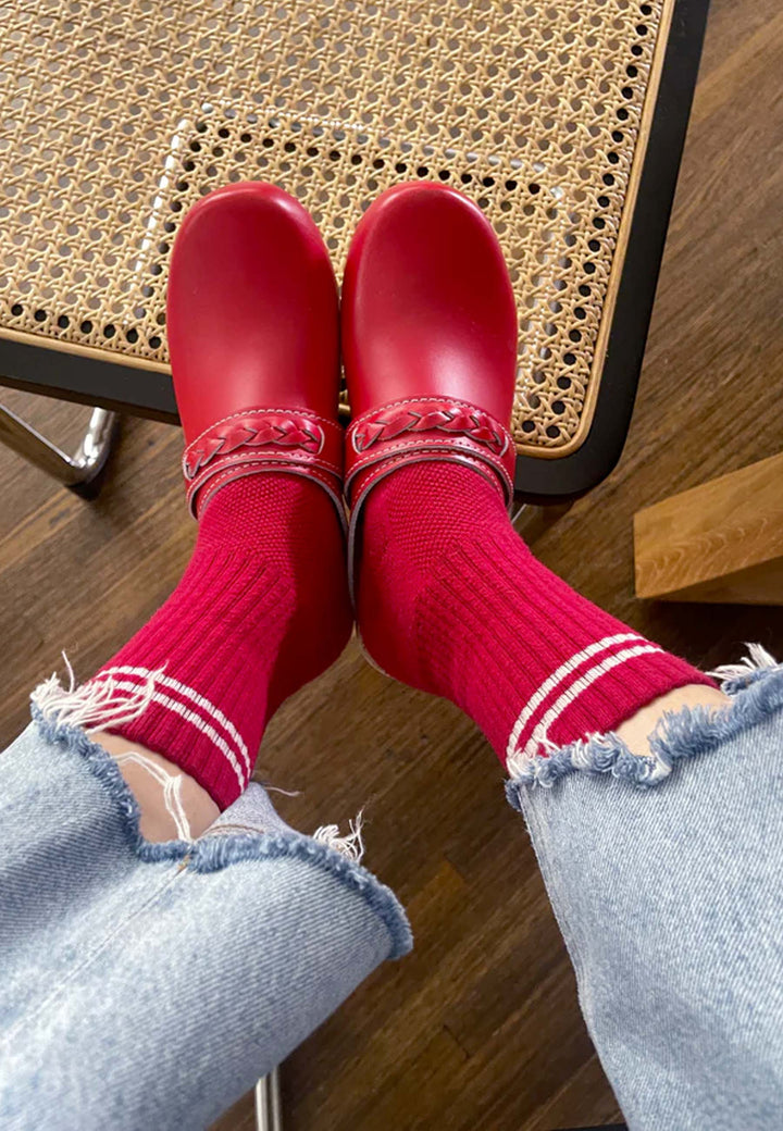 Boyfriend Socks - Red