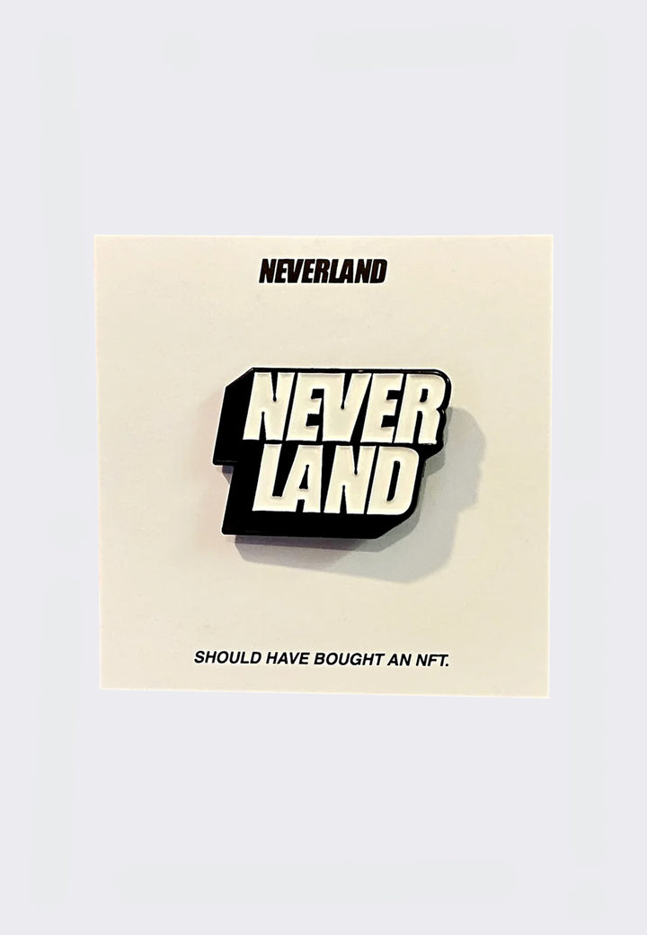 Neverland Pin - White