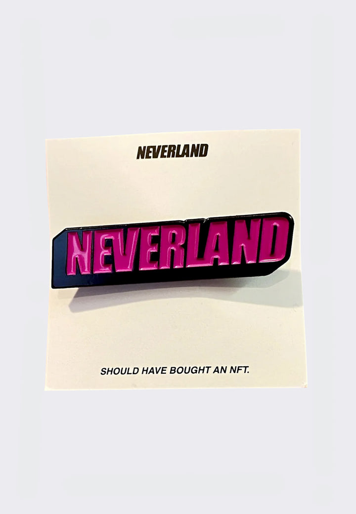 Neverland Pin - Pink