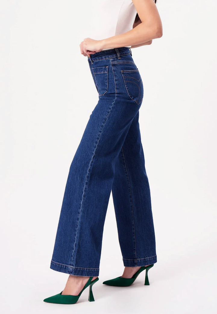 Sailor Jeans Long - Eco Ruby Blue