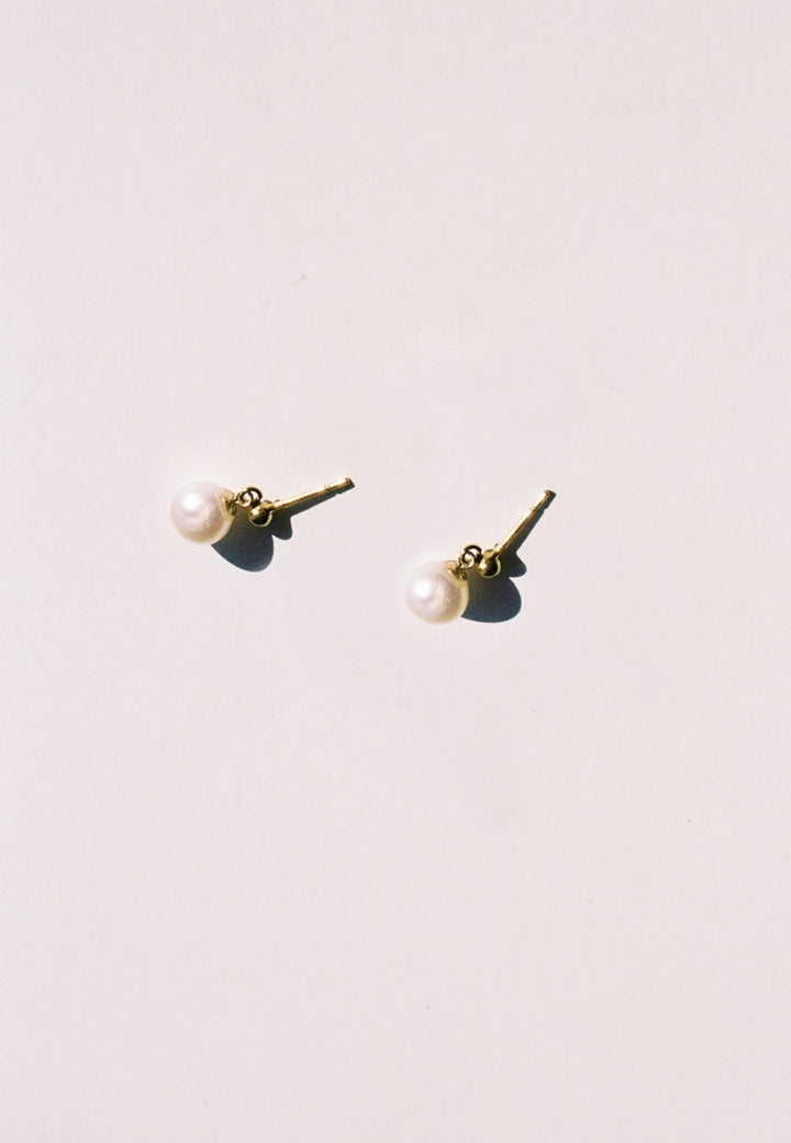 Mars | Daily Studs - Silver 6mm Pearl | Good As Gold, NZ
