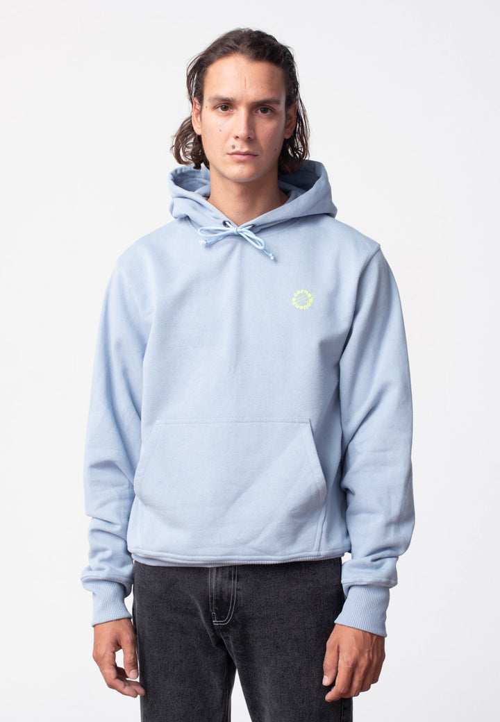 Angry For More Hoodie - washed blue