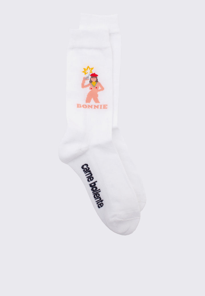 Bonnie Socks - white