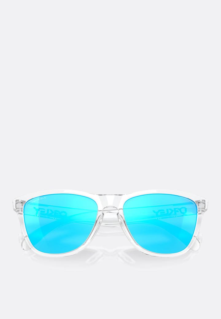0OO9013-7024 Frogskins - Crystal Clear/Prizm Sapphire