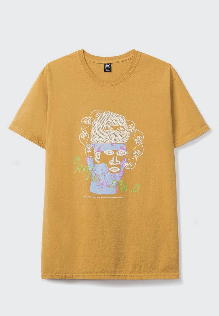 Brain Dead Cure T-Shirt - yellow - Good As Gold