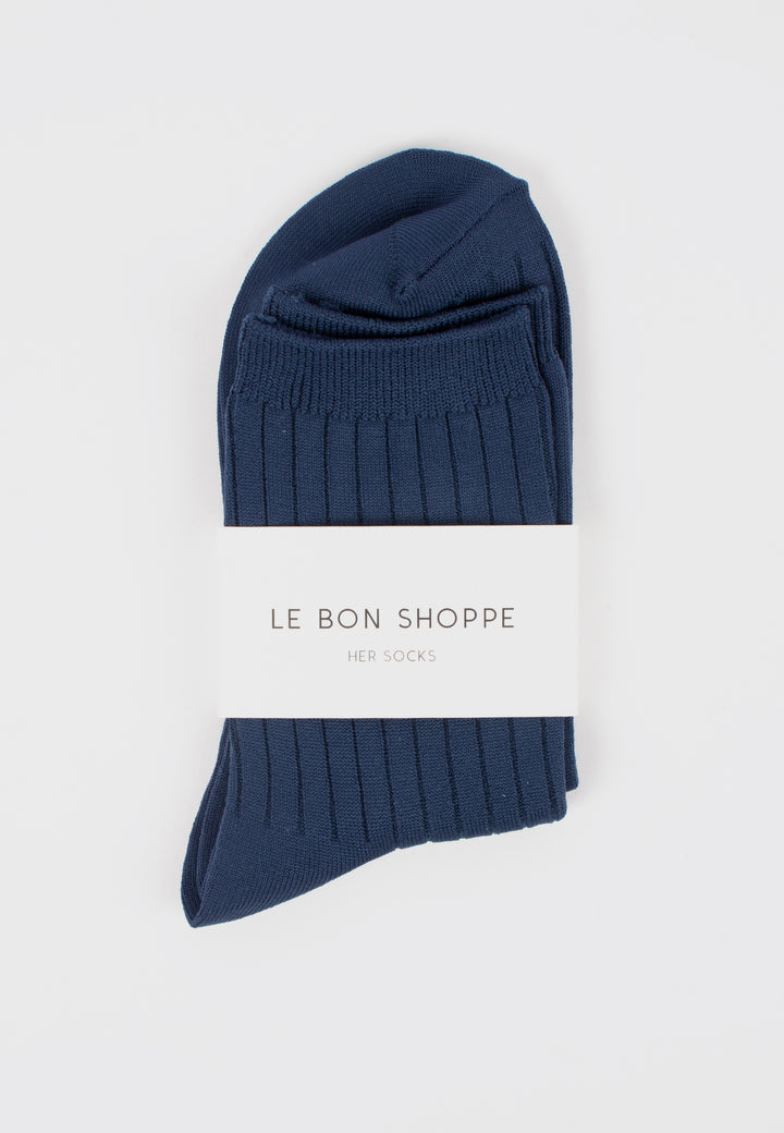 Le Bon Shoppe | Her Socks Solid - Peacock | Good As Gold, NZ