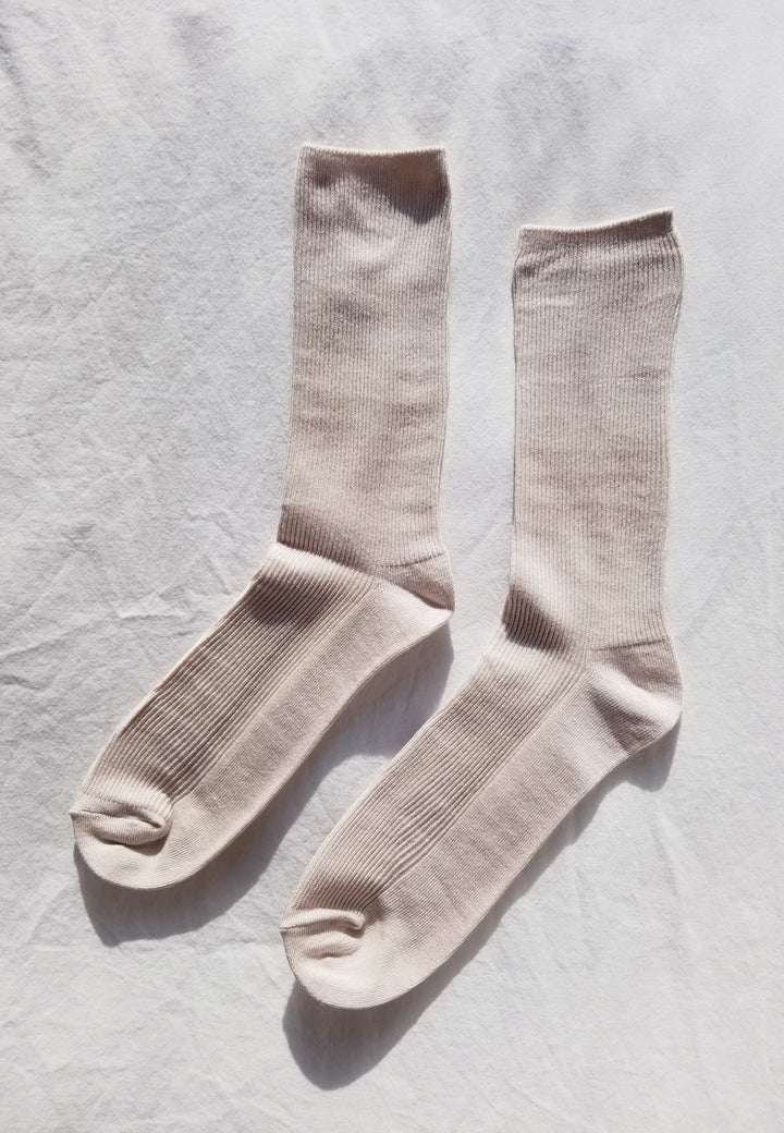Trouser Socks - eggnog