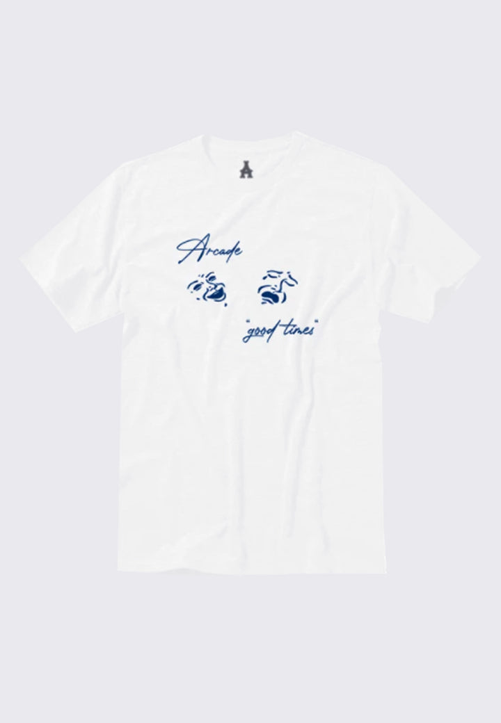 Good Times T-Shirt - white/navy