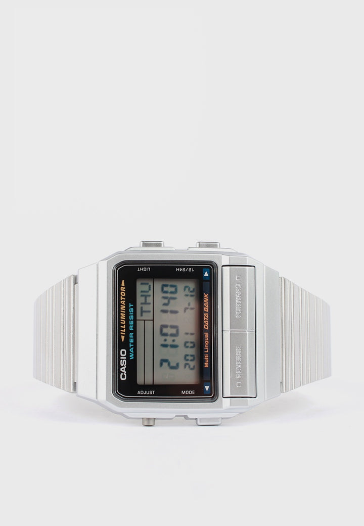 Classic Databank Watch (DB380-1D) - silver