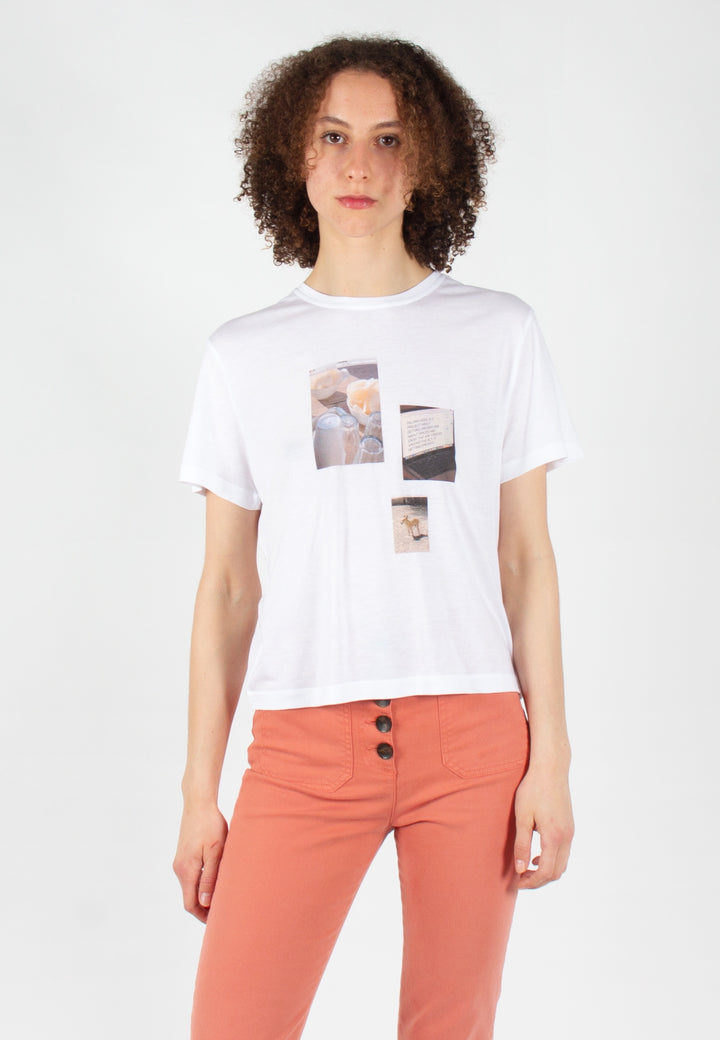 Paloma Wool | Souvenir Pw Is T-Shirt - off white | Good As Gold, NZ