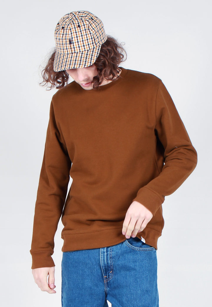 Norse Projects Vagn Classic Crew Sweater - russet - Good As Gold