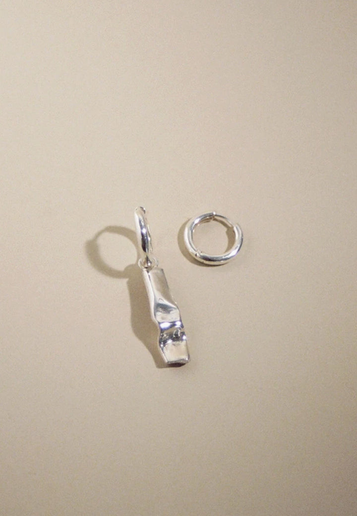 Baccara Earrings - silver