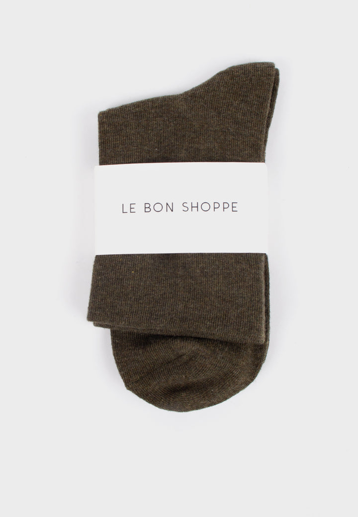 Le Bon Shoppe | Sneaker Socks - Olive | Good As Gold, NZ