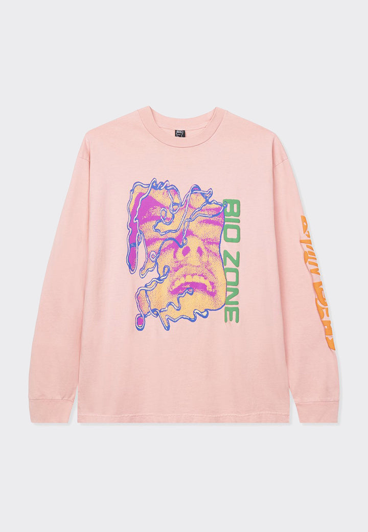 Bio Zone Long Sleeve T-Shirt - pink
