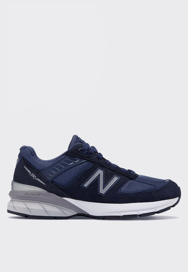 New Balance Womens 990v5 Made in US - navy/grey - Good As Gold
