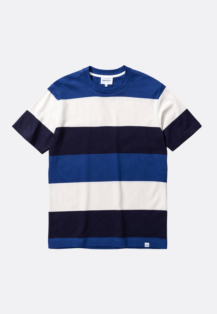 Johannes Border Stripe T-Shirt - twilight blue