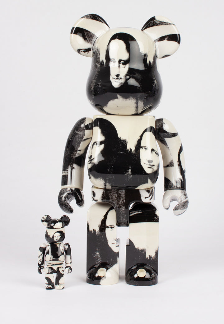 Medicom Toy | Be@rbrick X Andy Warhol Mona Lisa - 100% & 400% figures | Good As Gold, NZ