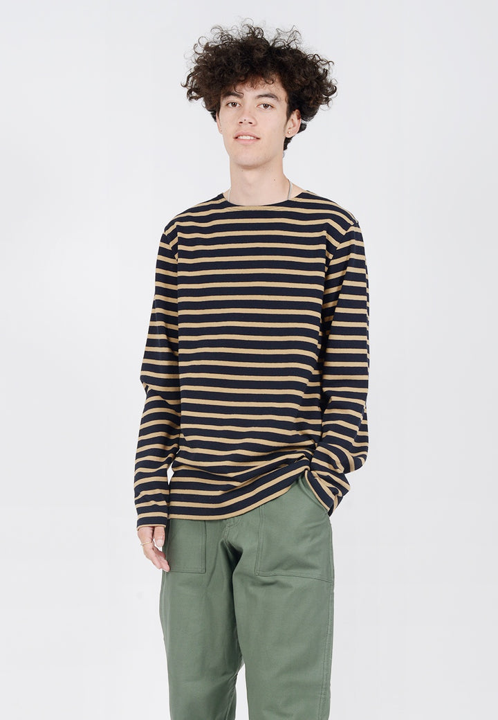 Norse Projects Godtfred Compact Long sleeve T-Shirt - camel - Good As Gold
