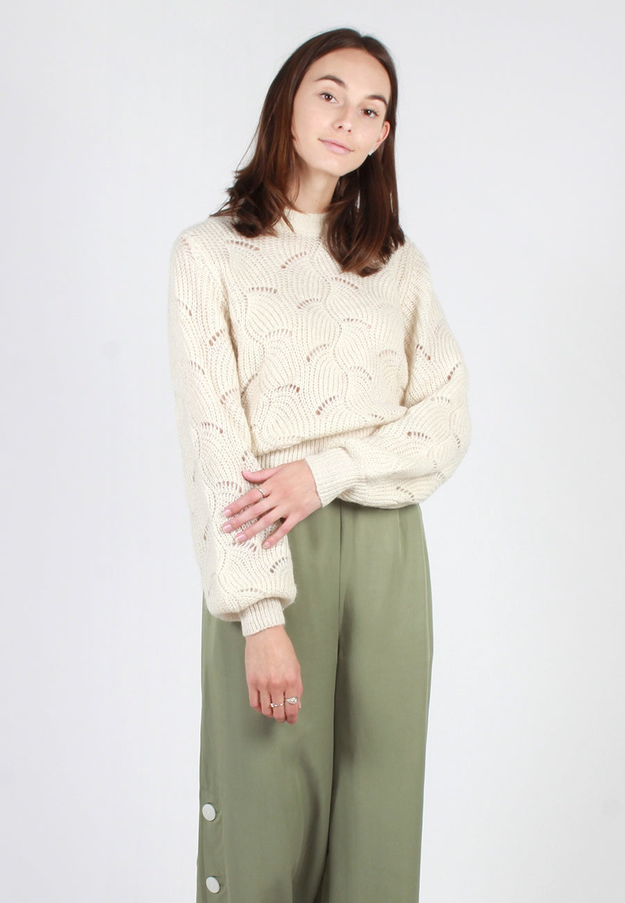 Laura Knit Sweater - vanilla