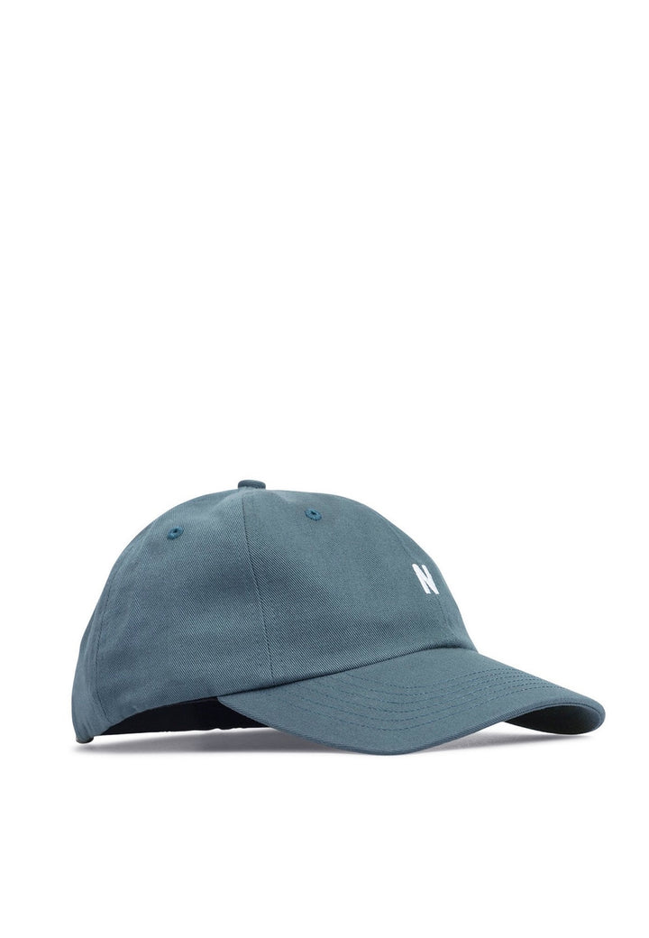 Twill Sports Cap - mineral blue