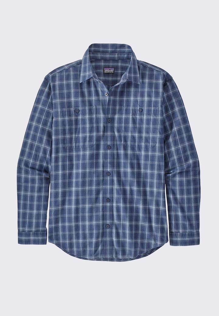 Pima Cotton Shirt - bushel stone blue