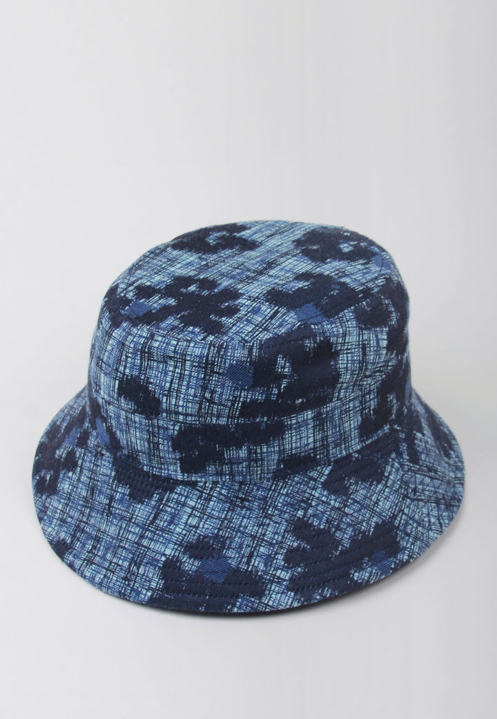 Slow Bucket Hat - mint/blue