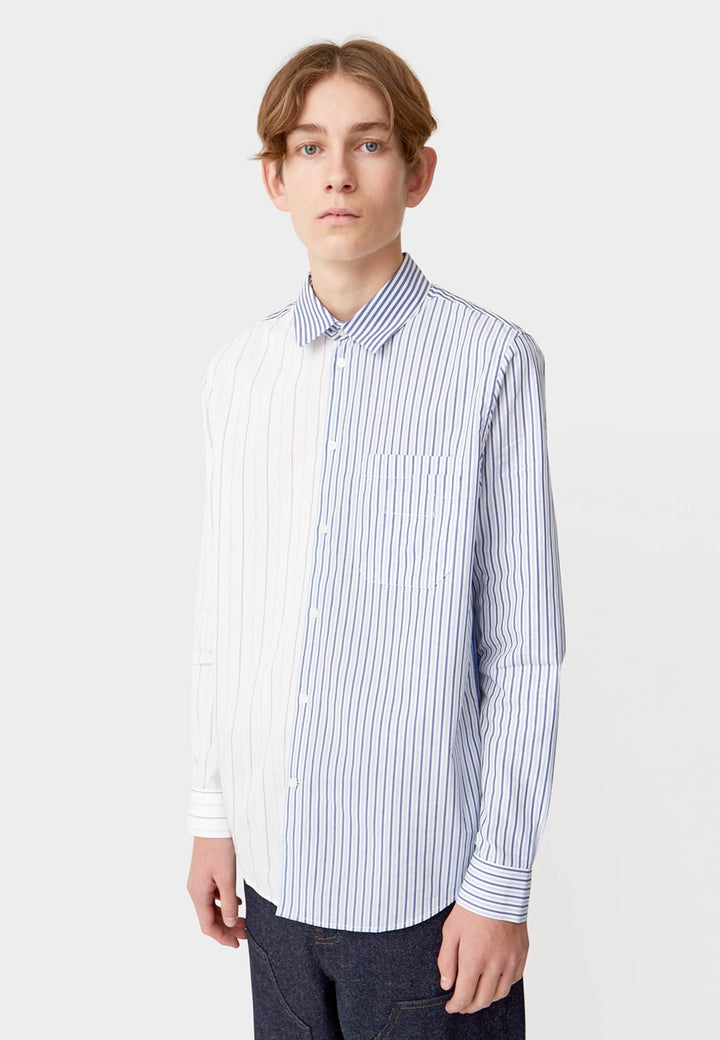 Timothy Shirt - white stripes