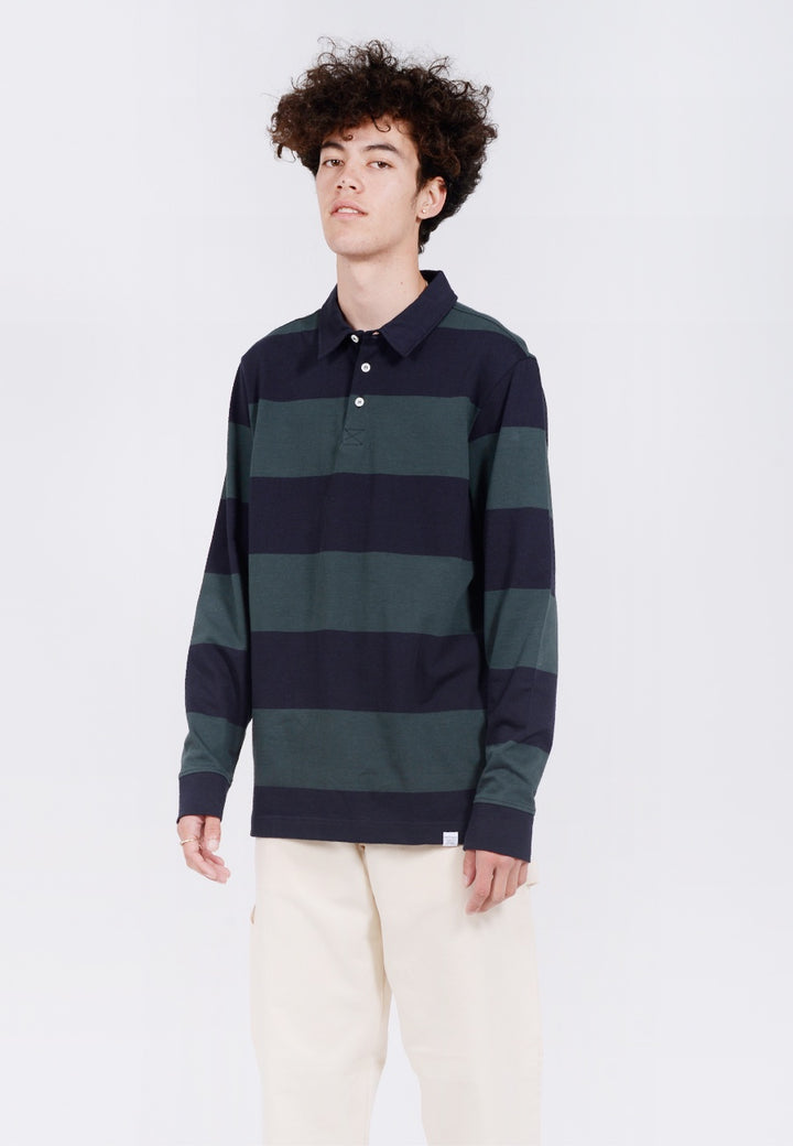 Norse Projects Ruben Polo Shirt - spinnaker green - Good As Gold